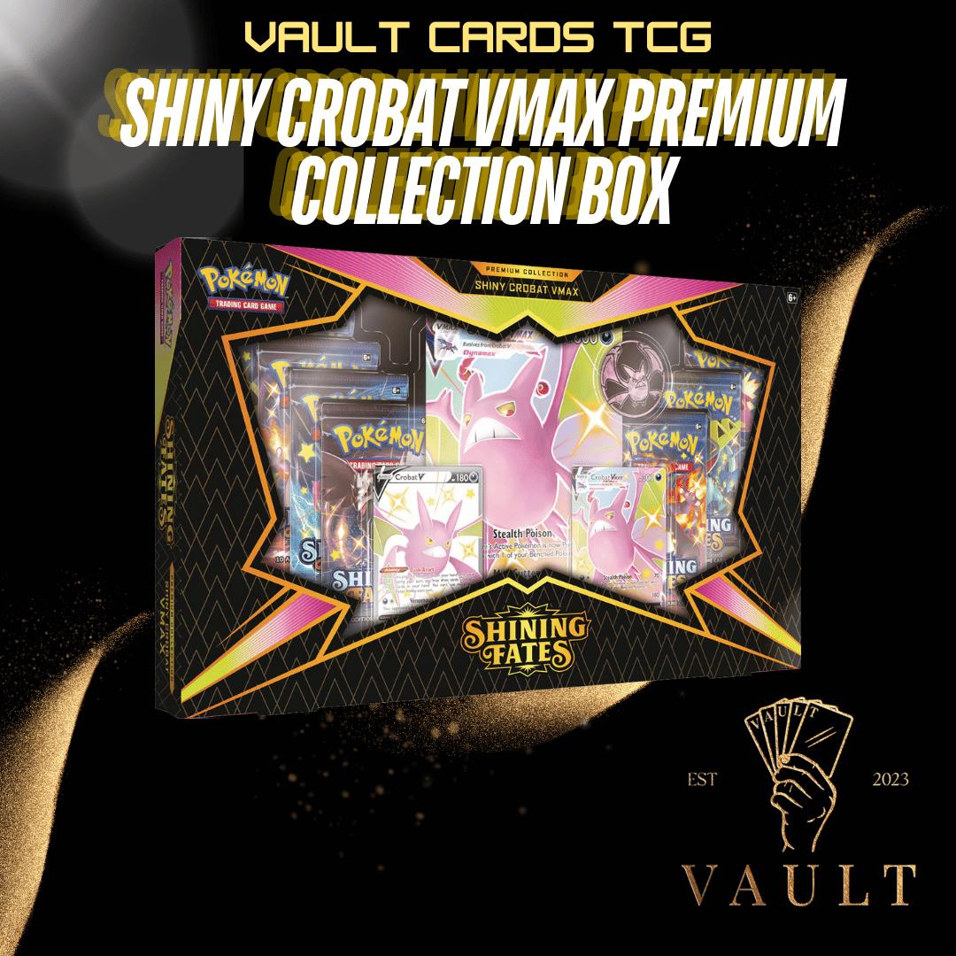 Pokemon TCG: Shiny Crobat/Dragapult VMAX Premium Collection Box